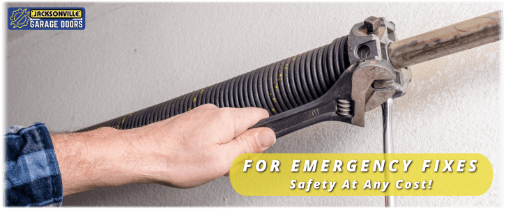 Broken Garage Door Spring Jacksonville